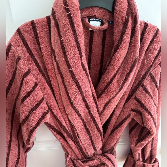 Brooklinen Super-Plush Bathrobe Sz L - Picture 4 of 6